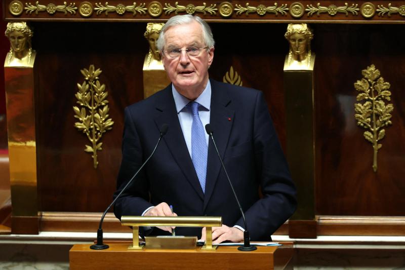 AFP - Primer ministro francés, Michel Barnier