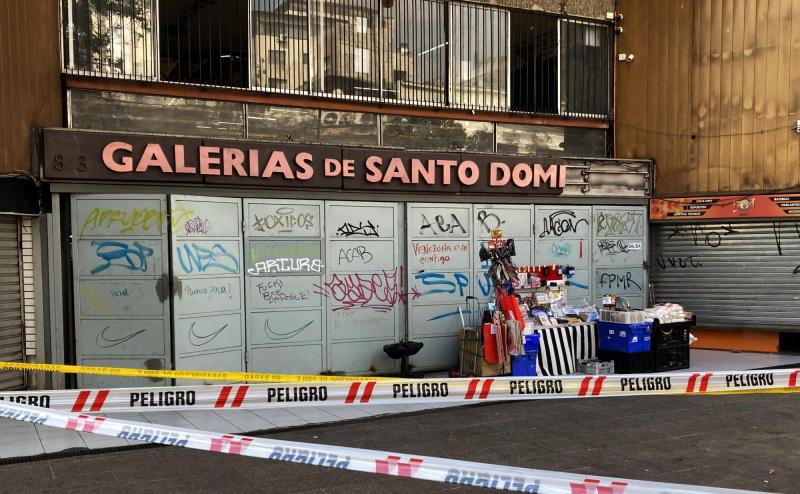 Agencia Uno - Balacera en Galería Santo Domingo (referencial)