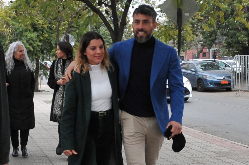 Diputada Maite Orsini y Jorge Valdivia - Agencia Uno