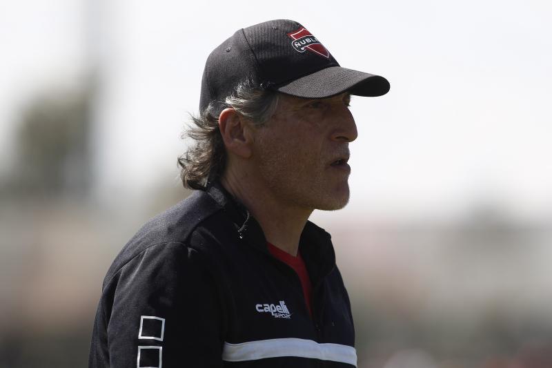 Mario Salas fue presentado como DT de Deportes Temuco - Crédito: Agencia UNO