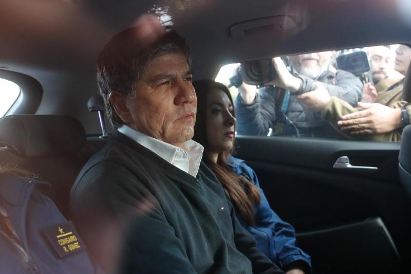 Manuel Monsalve detenido - Agencia Uno