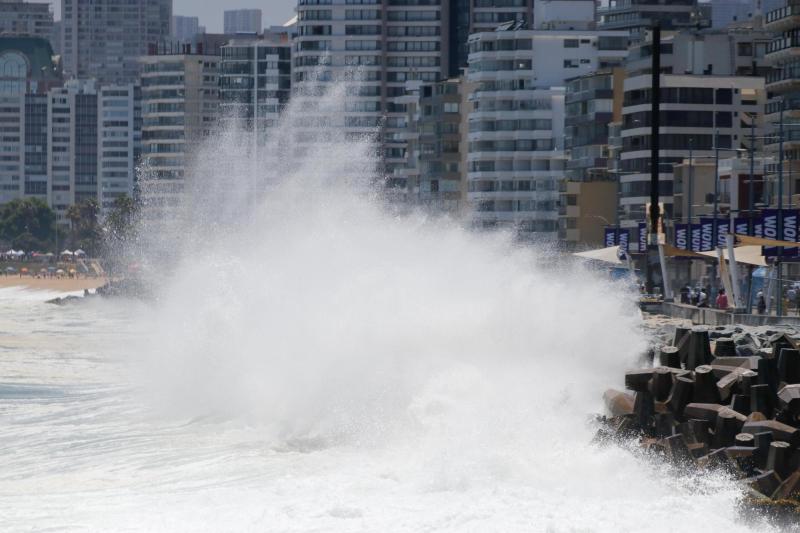 Agencia Uno - Marejadas en Viña del Mar