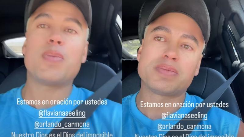 Instagram - Bruno Zaretti pide rezar por Flaviana Seeling