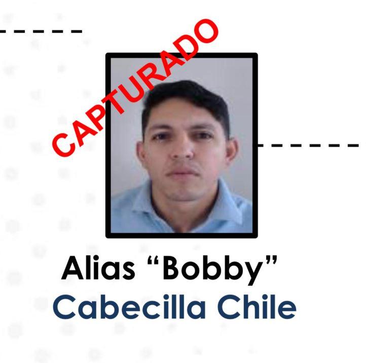 Captura de Carlos Gómez- jefe del Tren de Aragua Chile