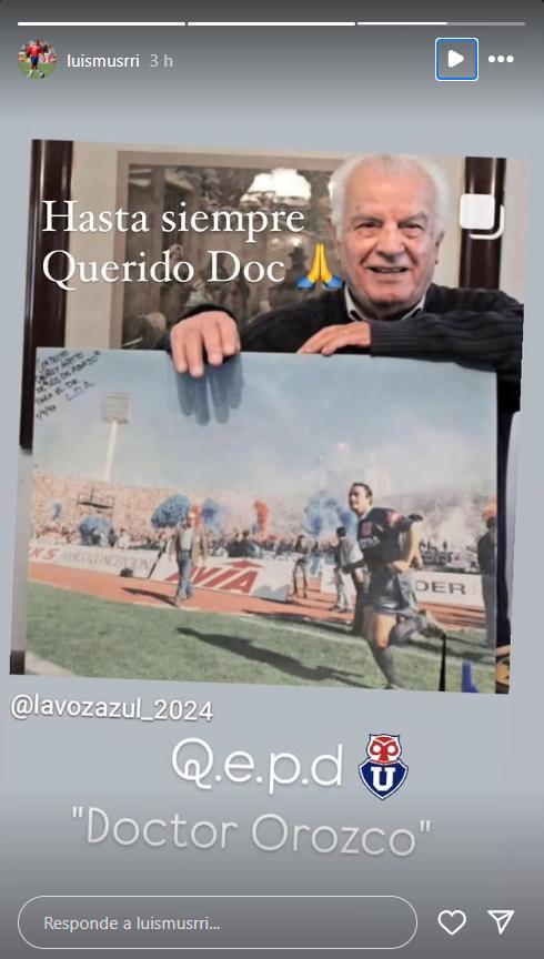 Luis Musrri lamenta muerte de René Orozco - Créditos: Redes Sociales