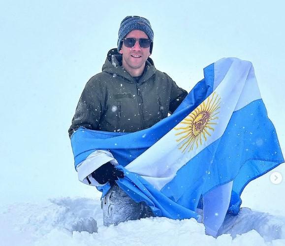 Fotografía del gendarme argentino Nahuel Gallo | Instagram