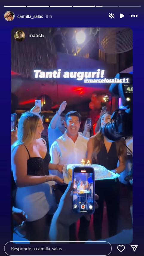 Marcelo Salas festejó su 50° cumpleaños - Créditos: Instagram