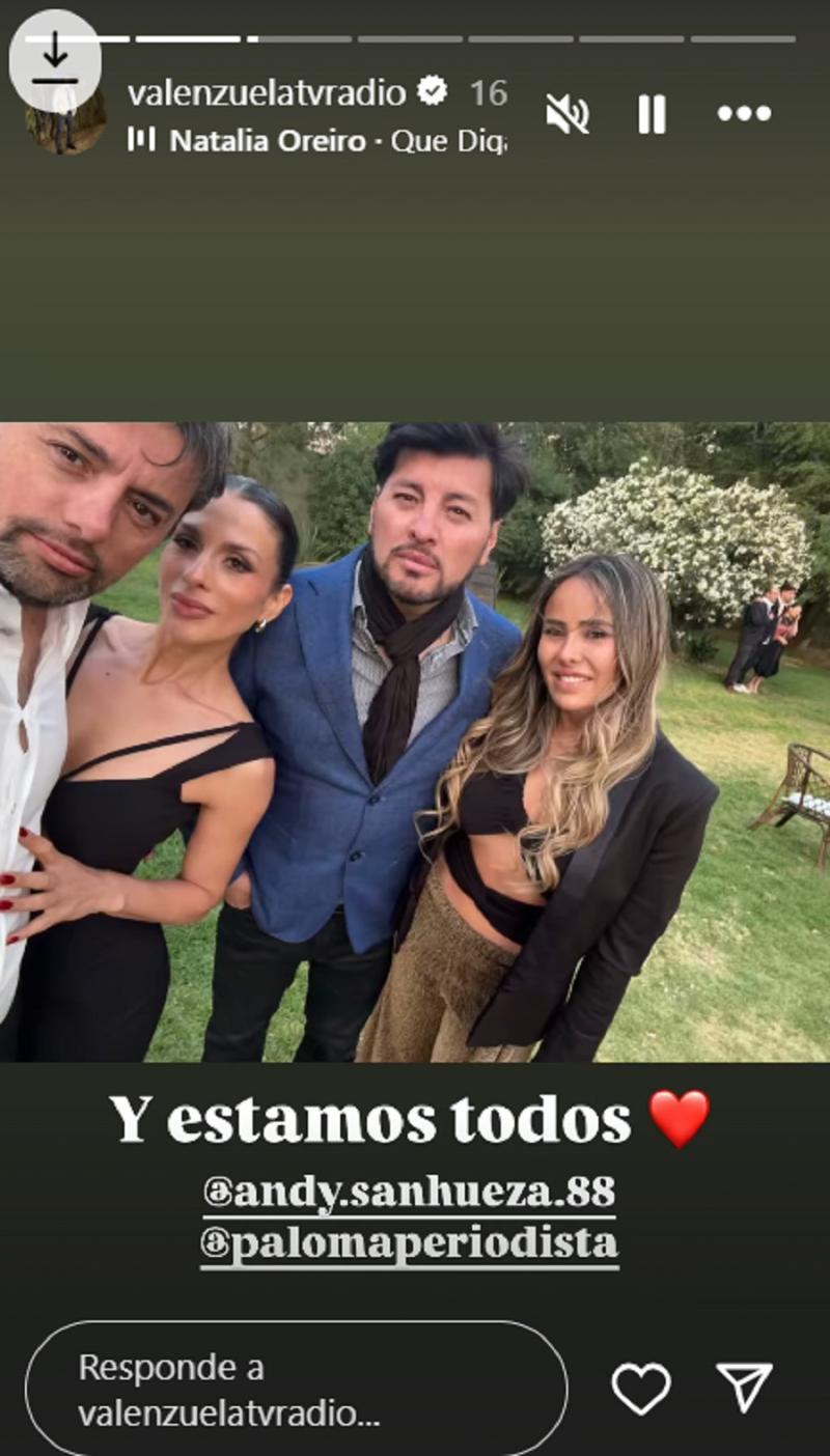 Instagram - Daniel Valenzuela, Andy Sanhueza, Paloma Aliaga y Cristóbal Valenzuela
