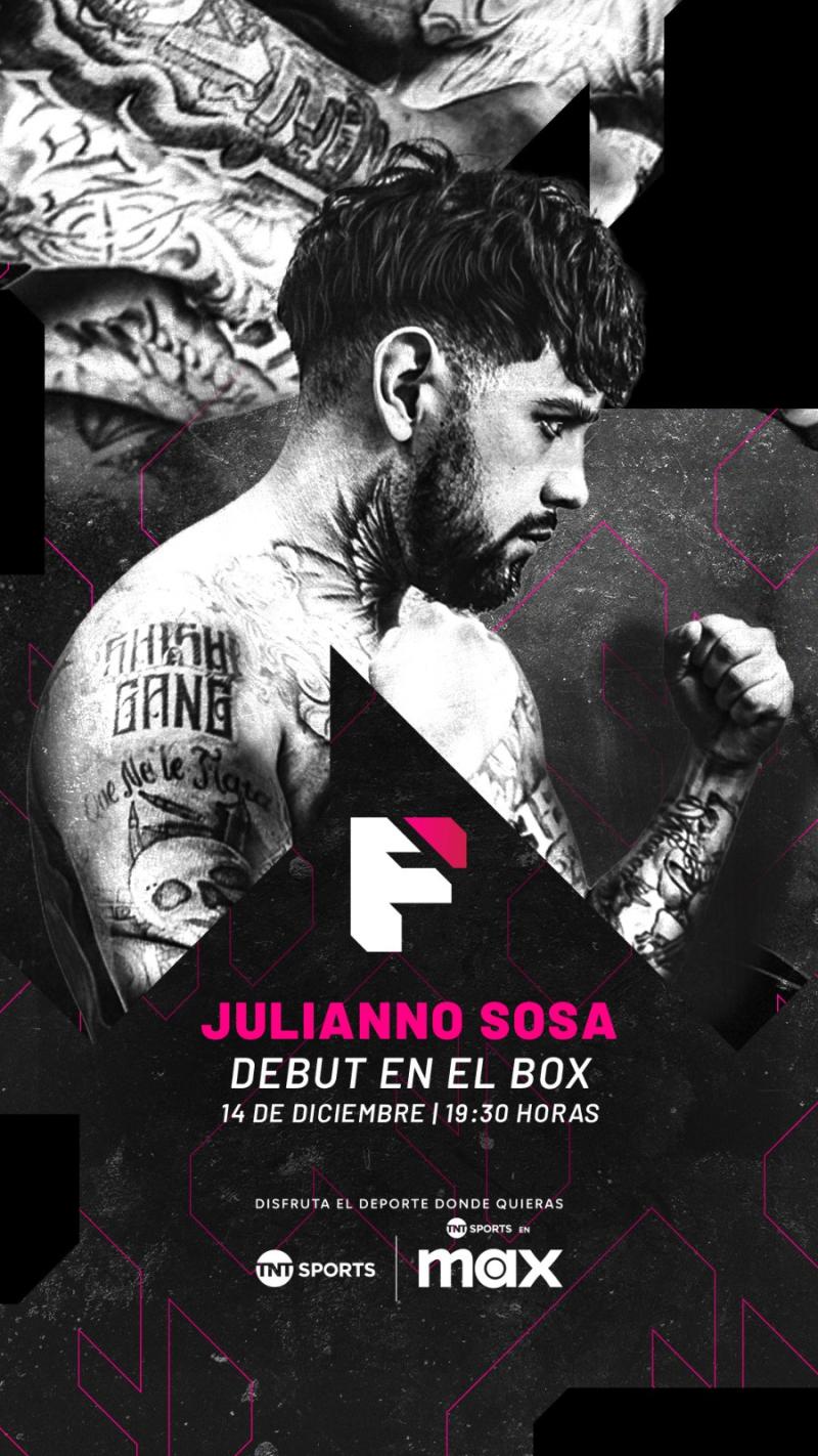 Julianno Sosa debutará en el boxeo.