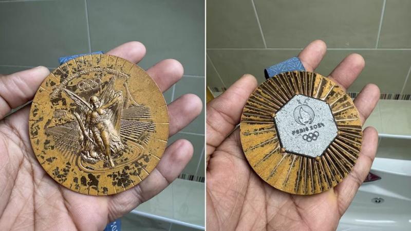 'X' - Yohann Ndoye Brouard compartió el estado de su medalla de París 2024