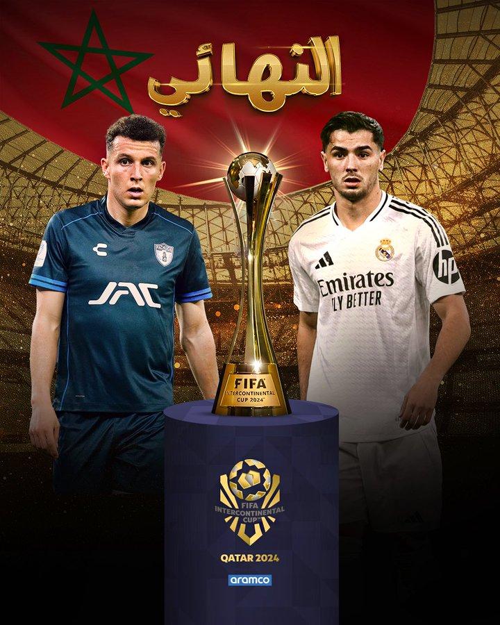 Todo listo para conocer al campeón de la Copa Intercontinental - Créditos: Twitter.