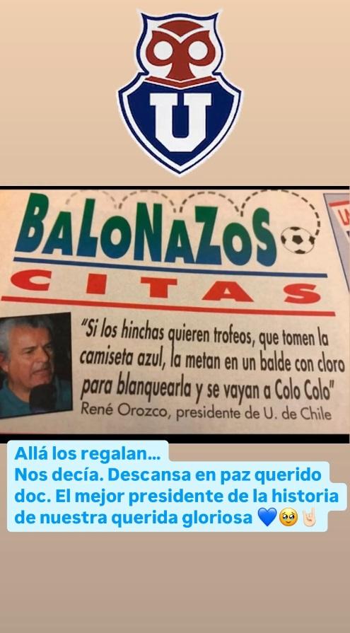 El mensaje de Johnny Herrera tras el fallecimiento del doctor Orozco