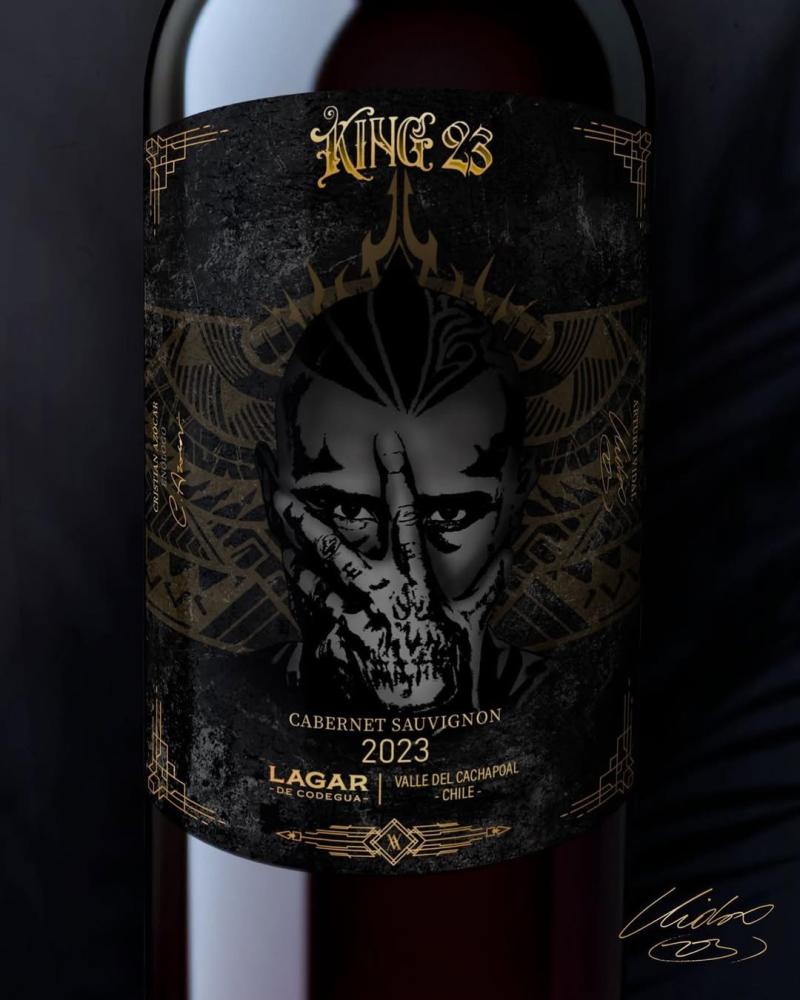 Arturo Vidal lanza "King 23", su propio vino Cabernet Sauvignon - Instagram Arturo Vidal 