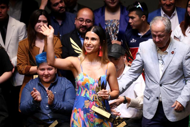 Francisca Crovetto fue premiada como "Mejor de los Mejores" - Créditos: Photosport