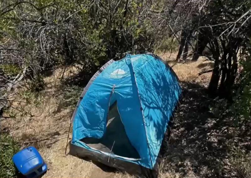 Se encontró la carpa de Martín Díaz de Valdés