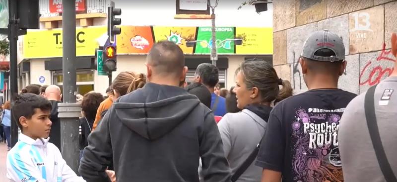 T13 - Alta cantidad de turistas en casas de cambio de Coquimbo