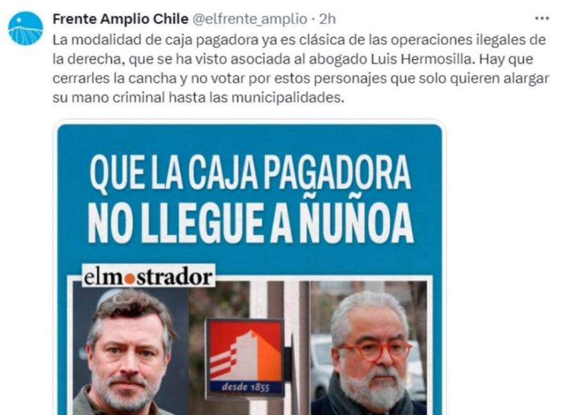 Sebastián Sichel llega a acuerdo con presidenta de Frente Amplio tras demandarla por injurias graves