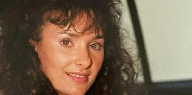 Clarín - Miriam Visintin el día de su matrimonio con Angelo Farina