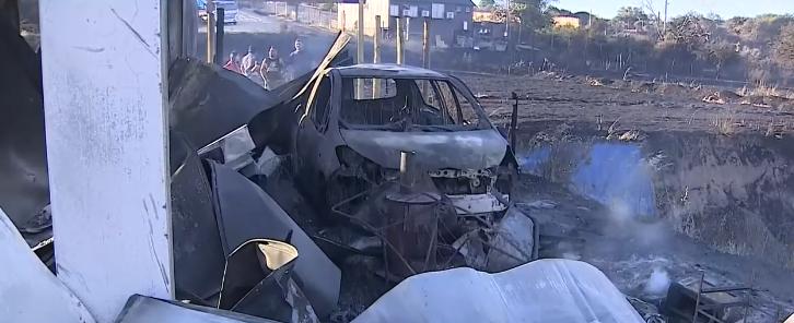 T13 - Así avanzó el devastador incendio en Litueche en solo dos minutos
