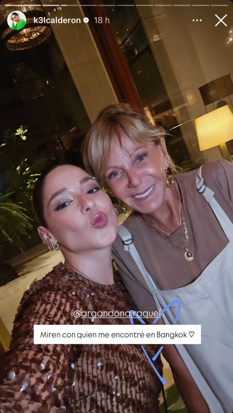 Instagram - Kel Calderón y Raquel Argandoña