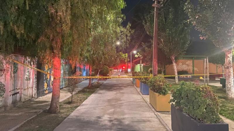 Balacera termina con dos fallecidos en Conchalí