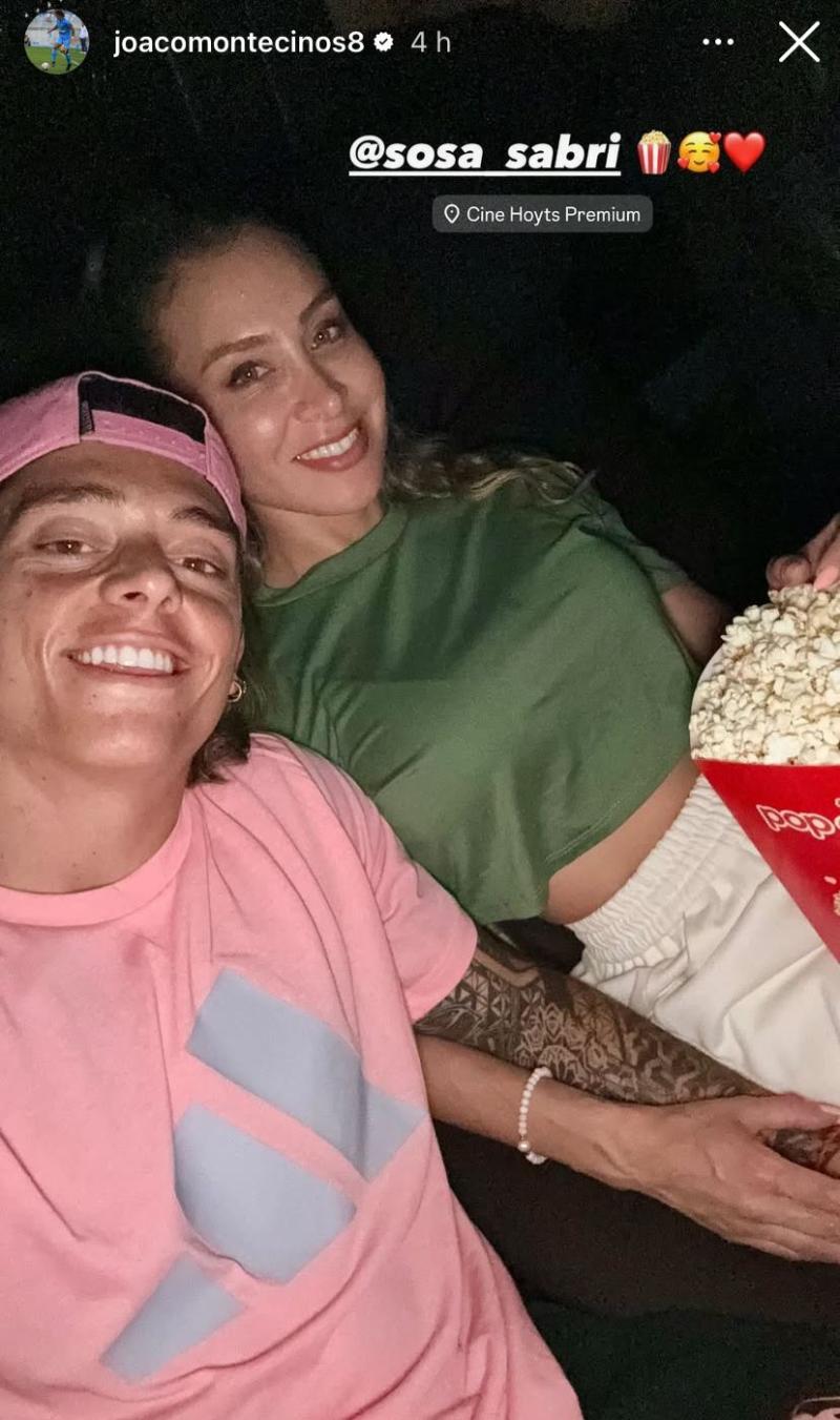 Sabrina Sosa y Joaquín Montecinos - Crédito: Instagram