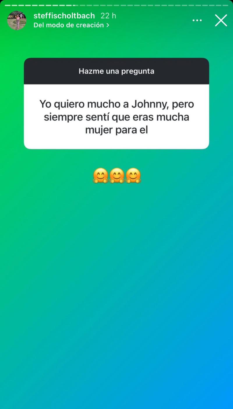 Steffi Scholtbach se refirió a su quiebre con Johnny Herrera - Créditos: Captura