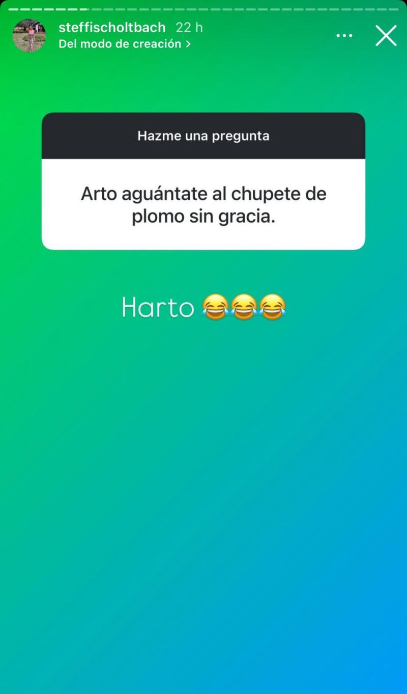 Steffi Scholtbach se refirió a su quiebre con Johnny Herrera - Créditos: Captura