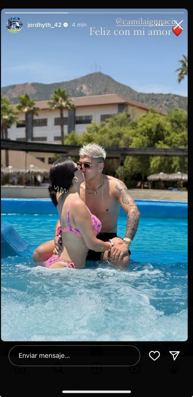 Jordhy Thompson y Camila Sepúlveda