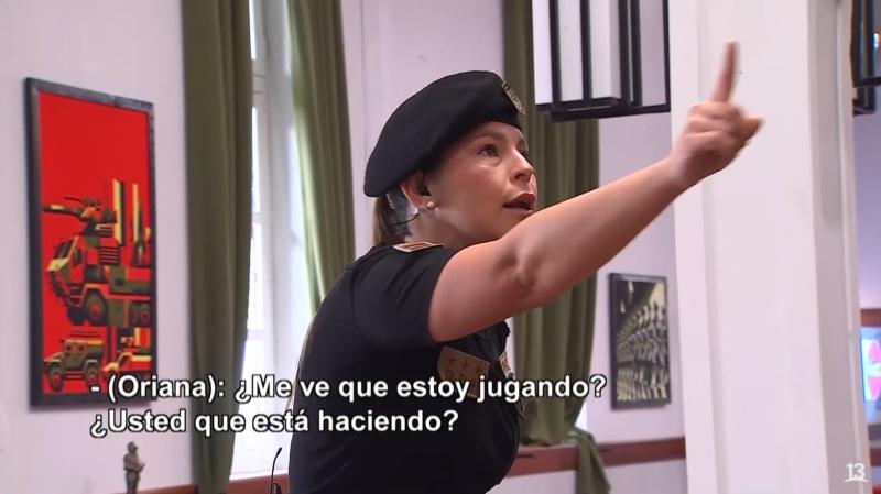 Canal 13 - Comandante Arratia en Palabra de Honor