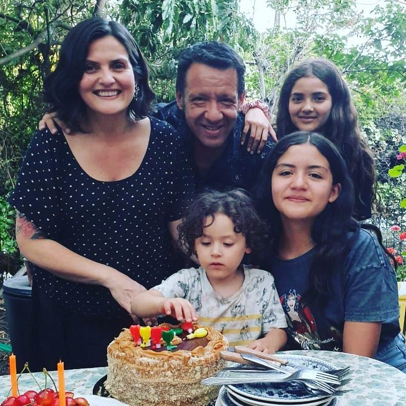 Instagram - Claudio Carrizo, Connie Achurra y sus hijas