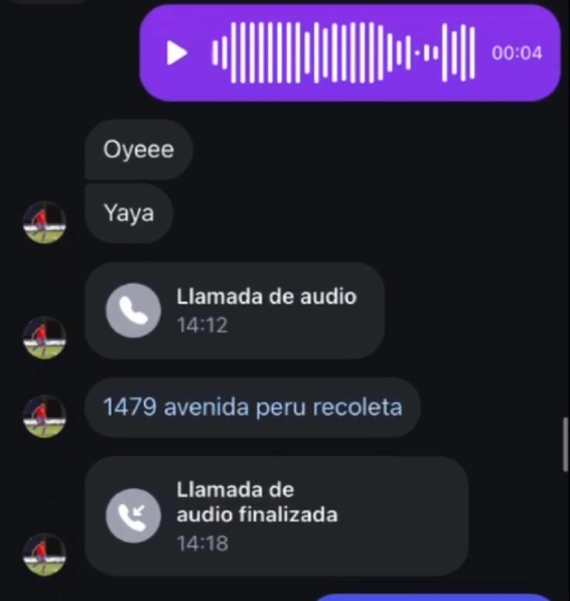 Radio BíoBío - Chat entre el futbolista de Unión Española y la víctima