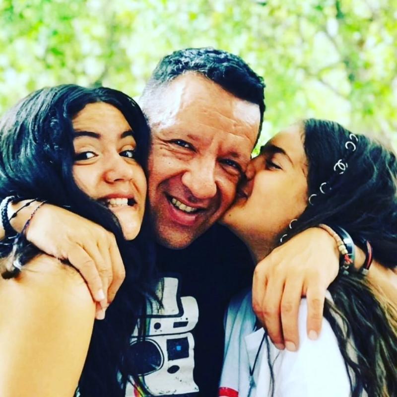 Instagram - Claudio Carrizo y sus hijas