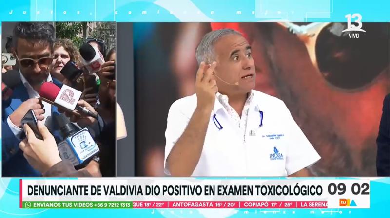 Canal 13 - Doctor Ugarte explica qué es la benzodiazepina