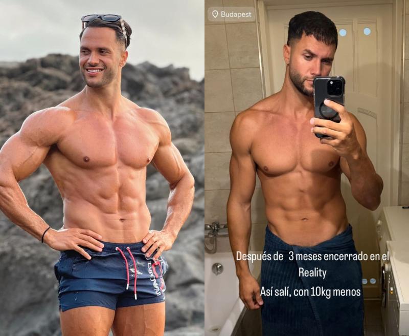Instagram - El antes y después de Fabio Agostini