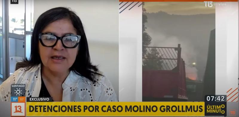 T13 - Fiscal regional del Biobío, Marcela Cartagena, por caso Molino Grollmus