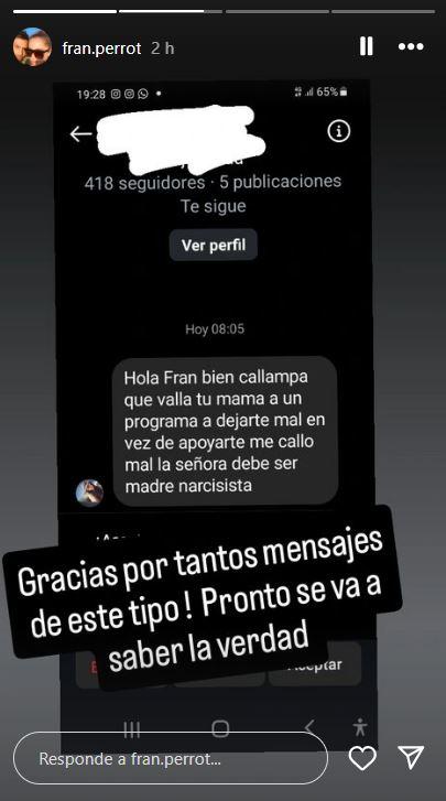 Instagram - Only Fama - "Pronto se sabrá la verdad": La respuesta de Francoise Perrot a las fuertes acusaciones de su madre