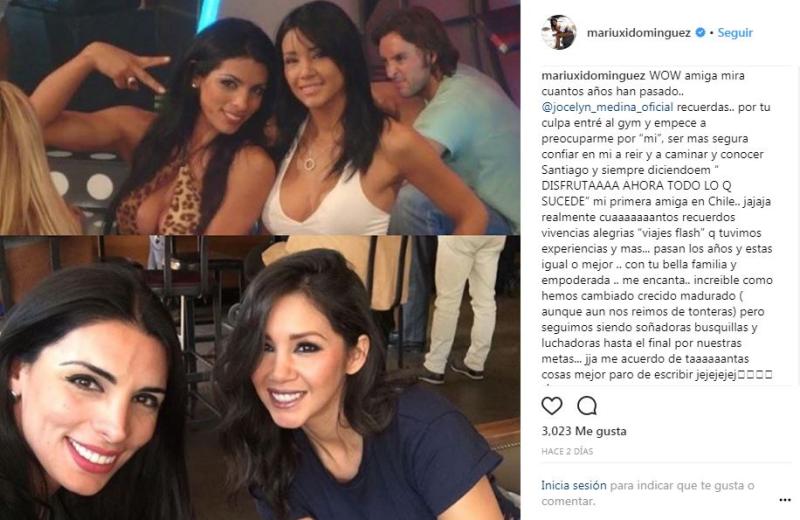 Instagram - Jocelyn Medina y Mariuxi Domínguez