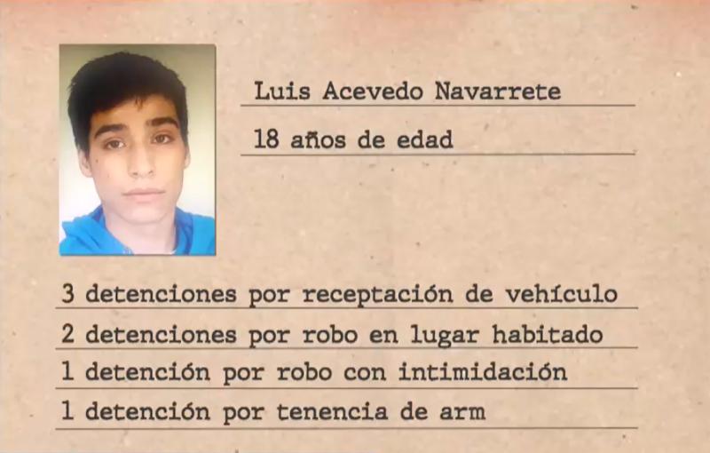 El prontuario del "delincuente de la muleta"