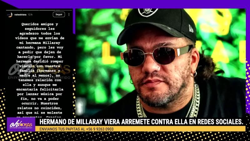 Youtube (Oh! Diosas) - Nahuel Viera, hermano de Millaray Viera
