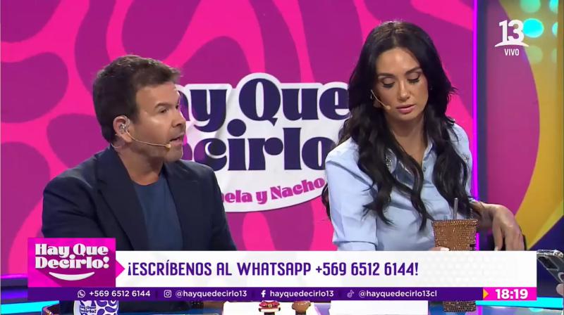 Canal 13 - Nacho Gutiérrez y Pamela Díaz en 'Hay que decirlo'