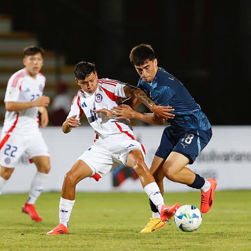 Carlos Parra / FFCH - La Roja Sub 20 cayó ante Paraguay