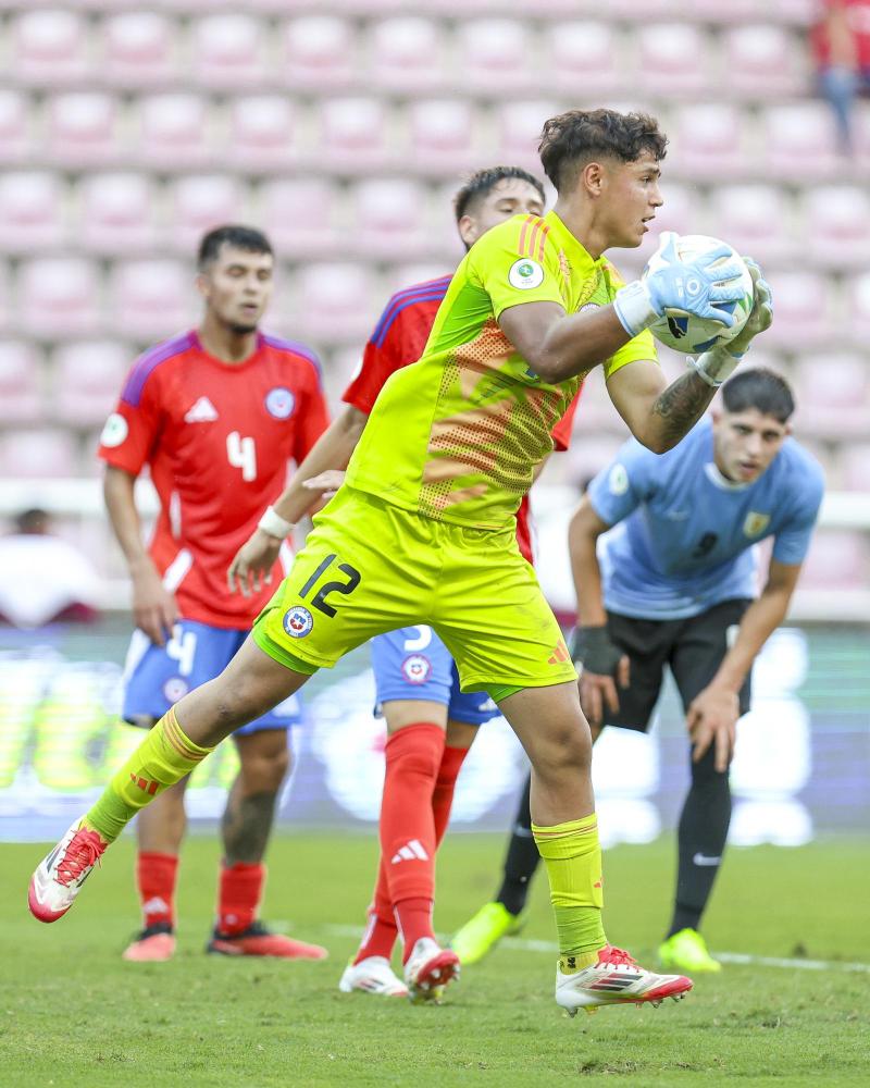 Ignacio Sáez ha sido una de las figuras de Chile en el Sudamericano Sub 20 - Créditos: Conmebol