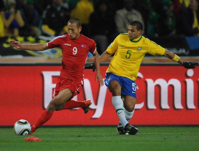 AFP - Felipe Melo en el Mundial de Sudáfrica 2010
