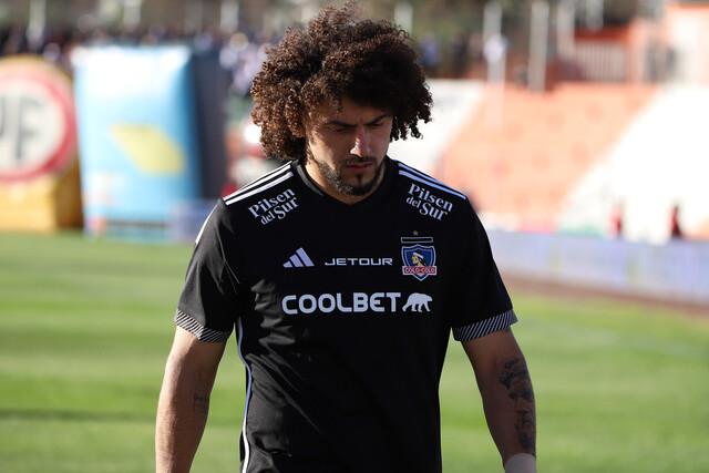 Maximiliano Falcón en rebeldía con Colo Colo - Créditos: Photosport