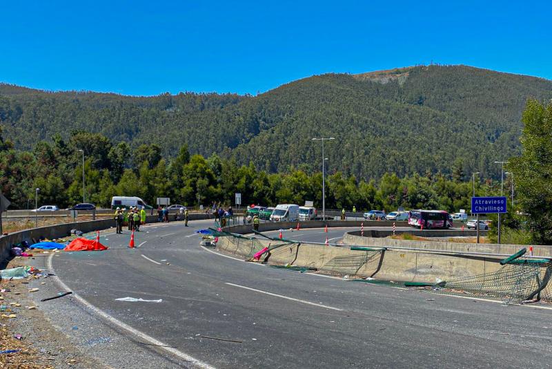 Agencia Uno - Fatal accidente de bus en Lota