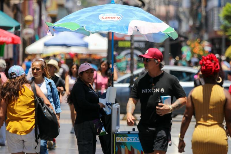 Agencia Uno - Calor en Santiago