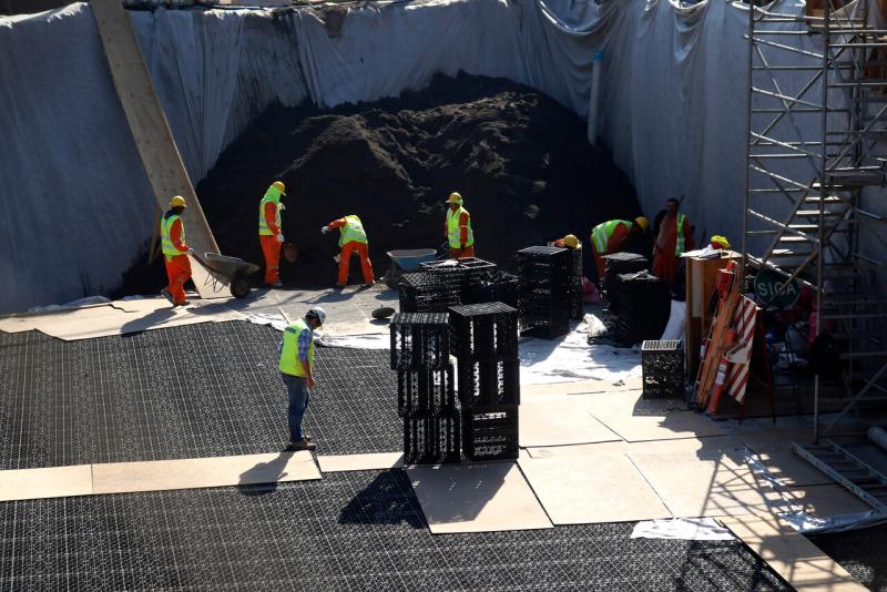 Construcción del Colector de Aguas Lluvias Barón de Juras Reales en 2018