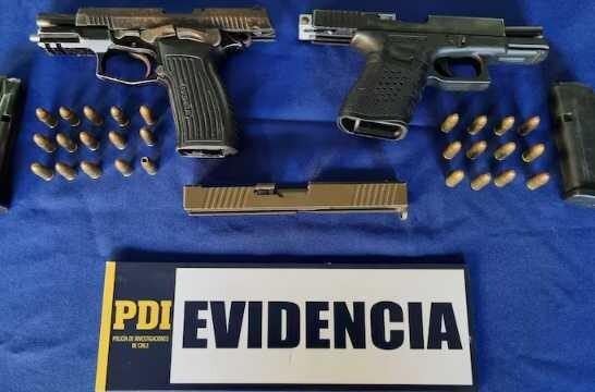 ATON - Hallan armas vinculadas al Tren de Aragua en investigación por homicidio en Viña