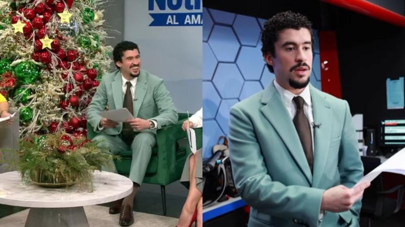 Instagram - Bad Bunny realiza sorpresiva aparición como conductor de noticiero en Puerto Rico